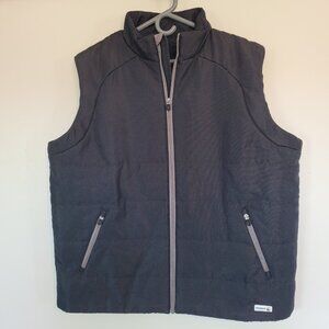 Vintage NORTH END Warm Logik Black Channel Seed Vest Jacket Men's XL